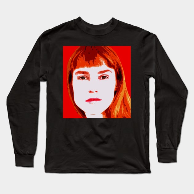 amanda collin Long Sleeve T-Shirt by oryan80